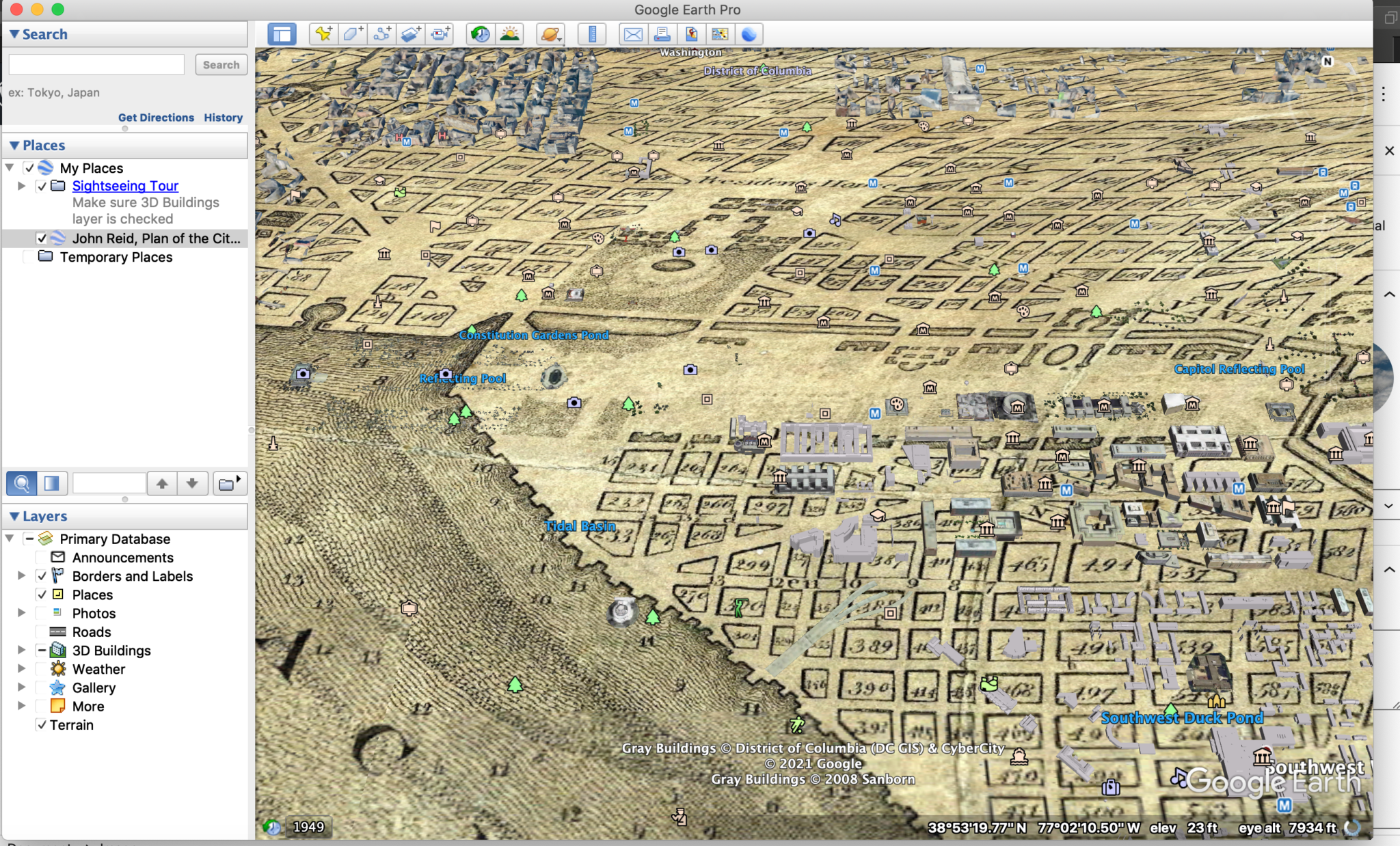 Google Earth Map Warper