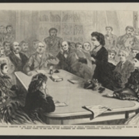 Victoria C. Woodhull, delivering her address on constitutional equality before the Judiciary Committee of the House of Representatives of the United States, Jan. 12, 1871